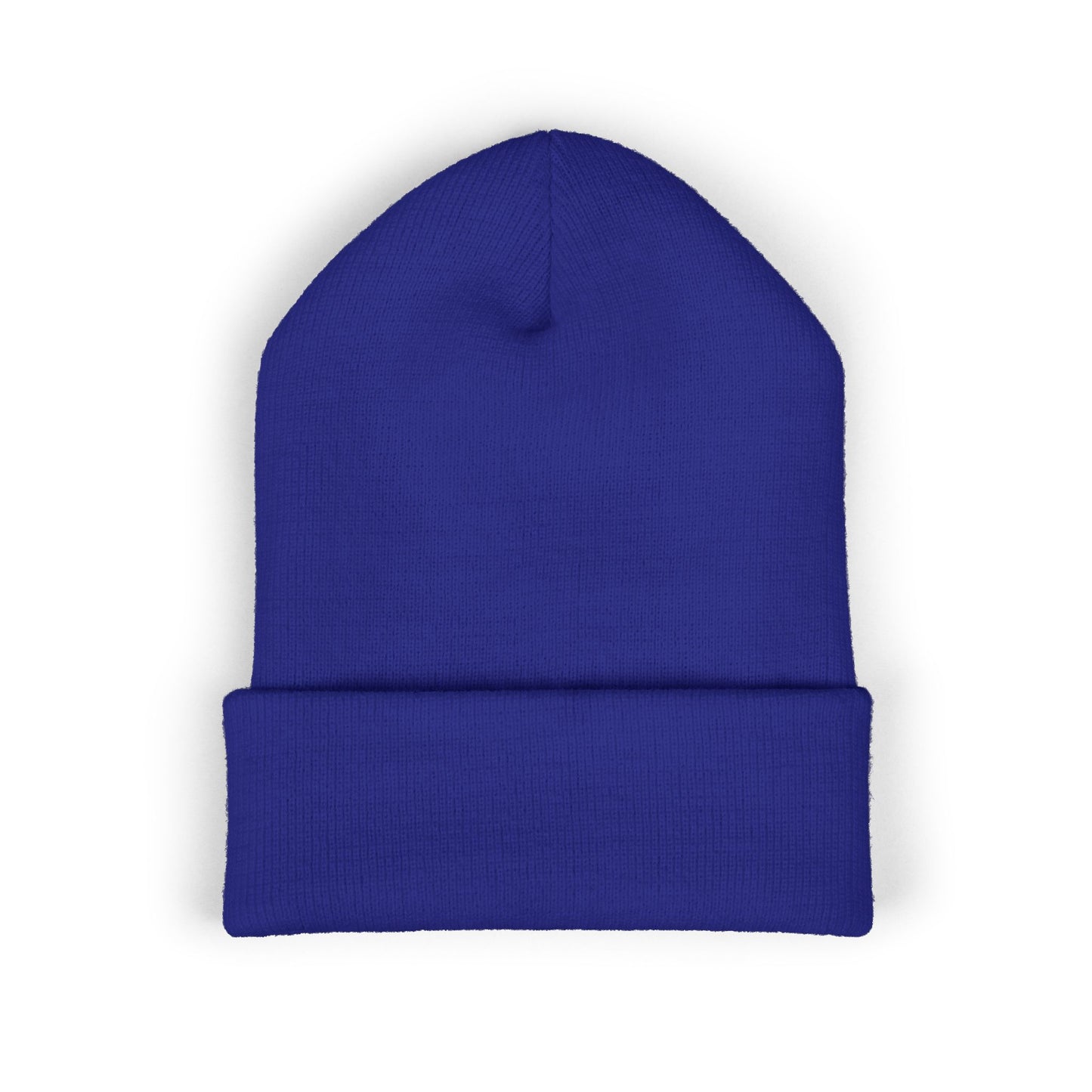 Pink Lettering NOUVEAU Embroidered Cuffed Beanie