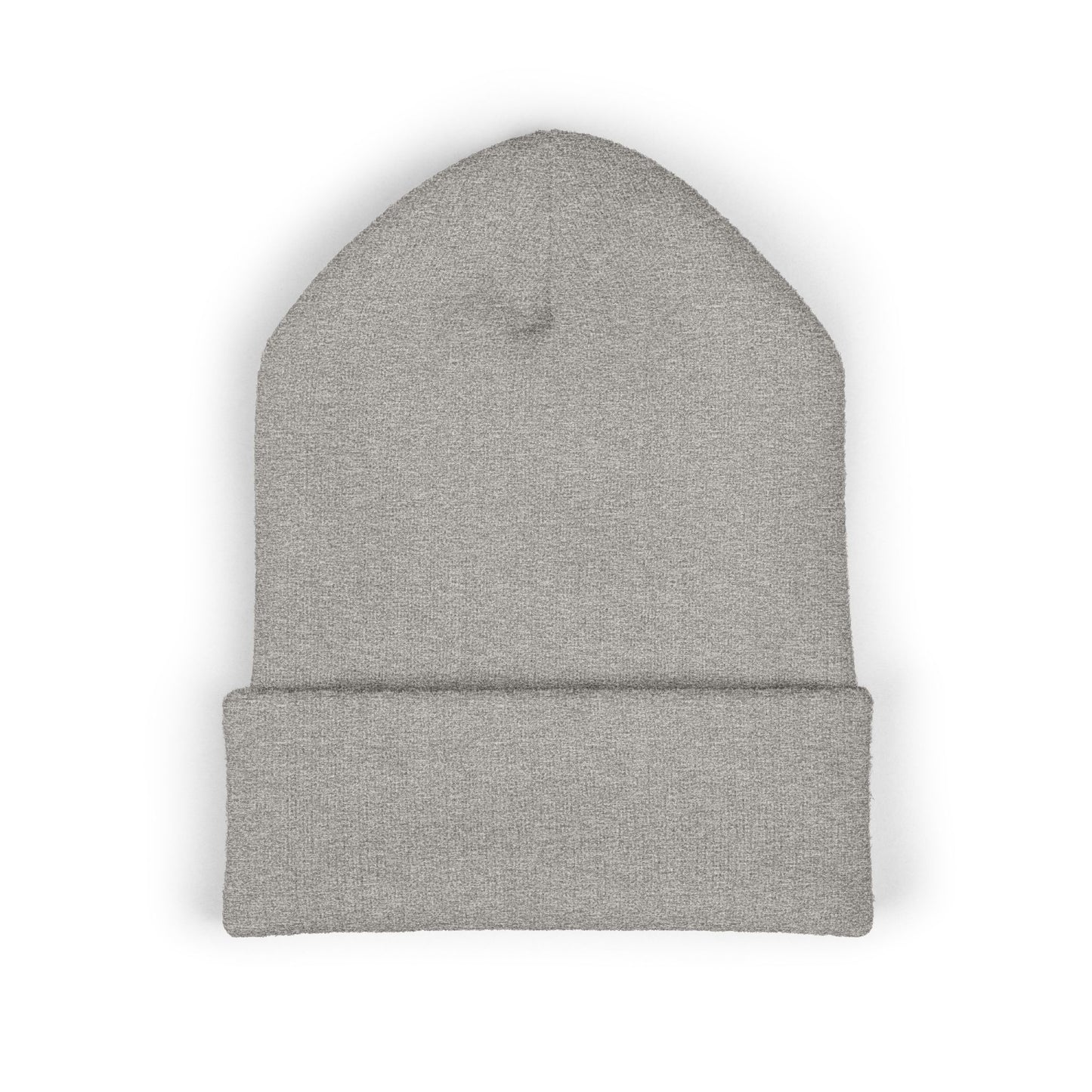 Pink Lettering NOUVEAU Embroidered Cuffed Beanie
