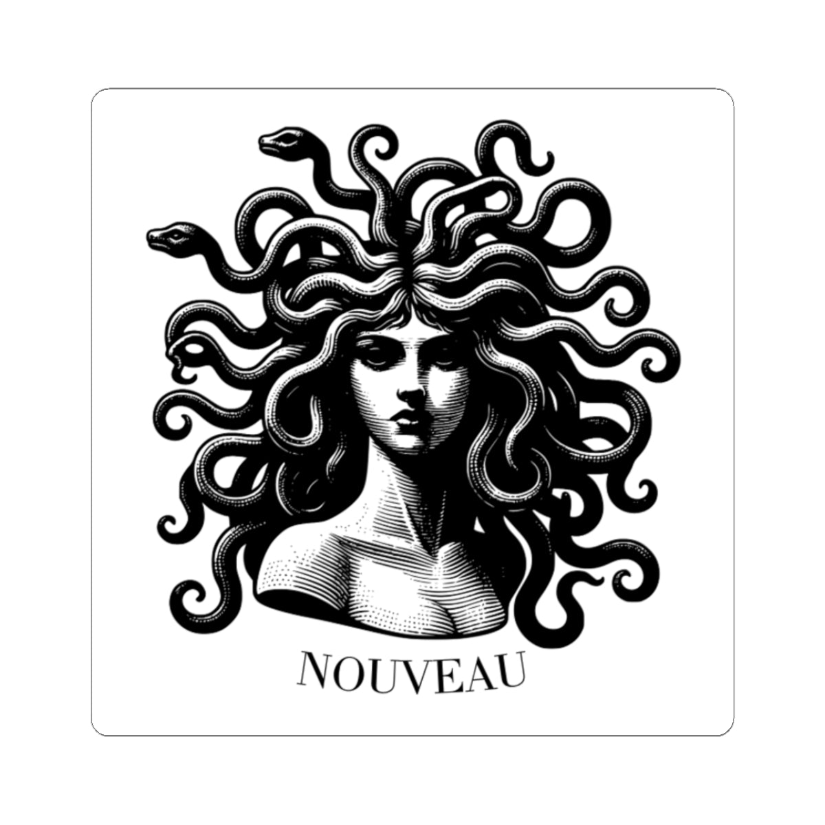 NOUVEAU Stone Gaze Sticker