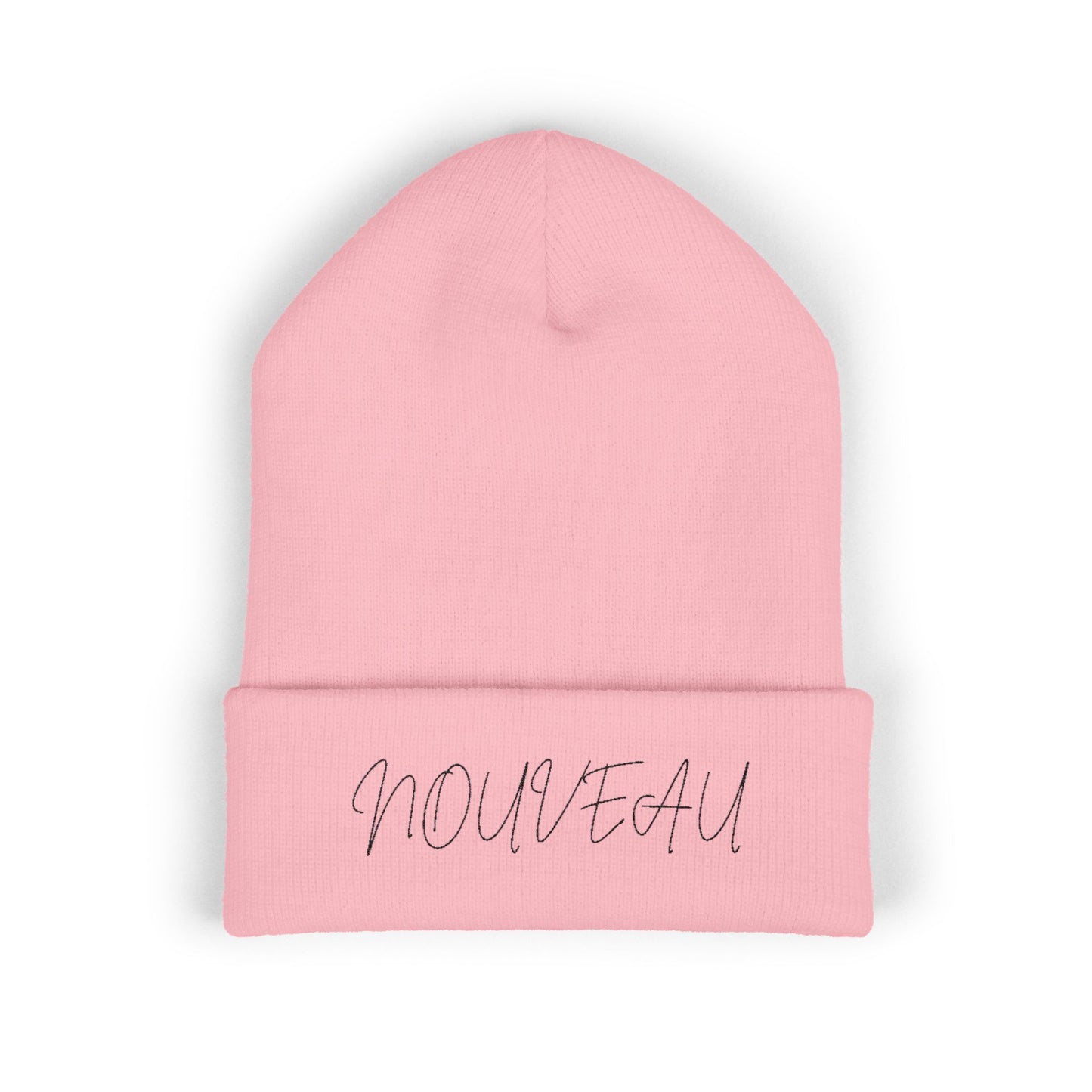 NOUVEAU Embroidered Cuffed Beanie