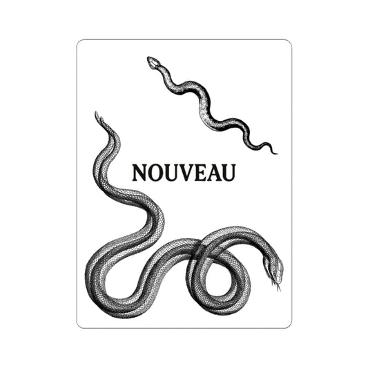 NOUVEAU Slithering Around Sticker
