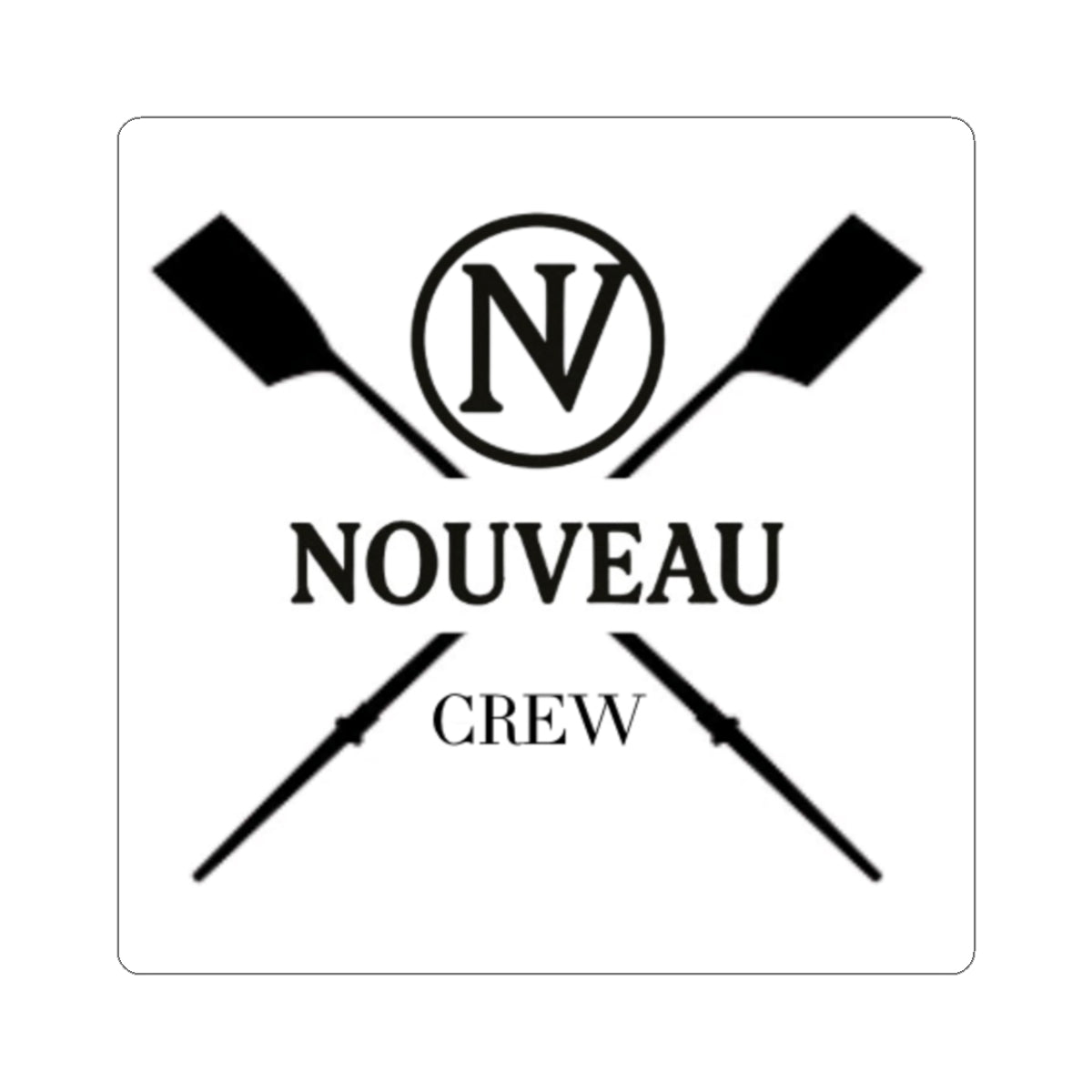 NOUVEAU Crew Rowing Sticker